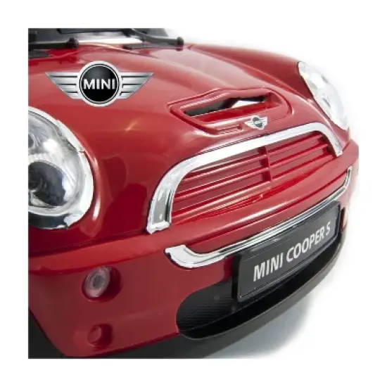 Link Ready! Set! Go!1:14 RC Mini Cooper Toy Car, Realistic Remote Control Car Model - Red image {7}