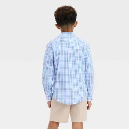 Boys' Long Sleeve Button-Down Shirt - Cat & Jack&trade; image {1}