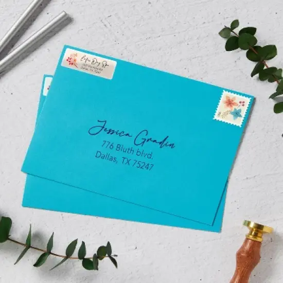 Avery Address Labels, Glossy White, 2/3" x 1-3/4", 600 Total (6523) image {1}