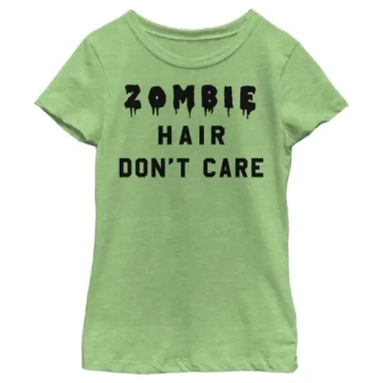 Girl's Lost Gods Halloween Zombie Hair Don't Care T-Shirt image {6}
