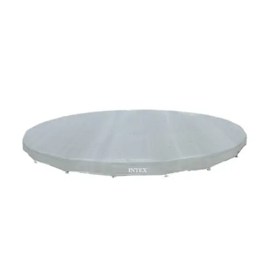 Intex Round Above Ground Swimming Pool Cover, (Pool Cover Only) image {10}