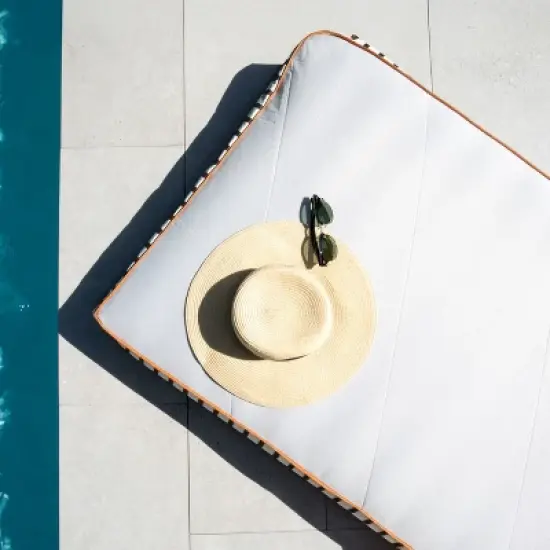 Big Joe Lux Premium Inflatable Pool Float, Premier Mesh, Durable UV Protected Polyester Blend image {3}