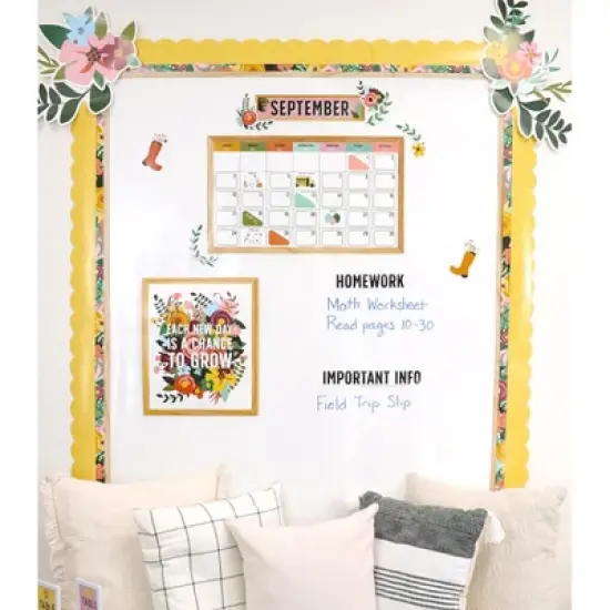 Carson Dellosa Education Grow Together Calendar Bulletin Board Set image {4}