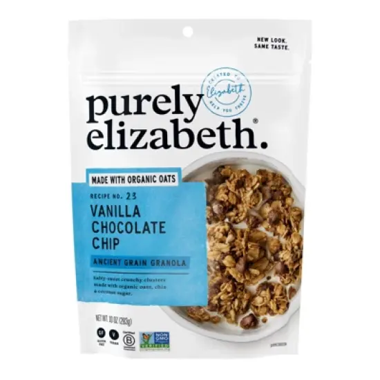 Purely Elizabeth Vanilla Choc Chip Ancient Grain Granola - 10oz image {5}