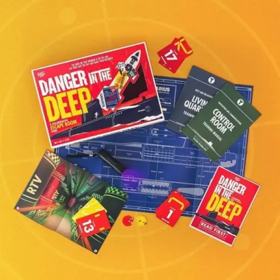 Professor Puzzle USA, Inc. Danger in the Deep | Escape Room Game image {2}