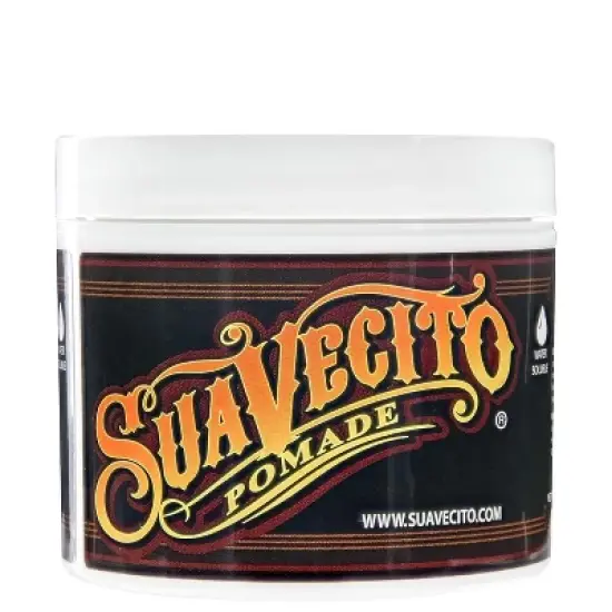 Suavecito SIGNATURE Pomade ORIGINAL REGULAR HOLD Hair (PACK OF 2) 4 oz,  Water-Based Gel, All Day Hold image {1}