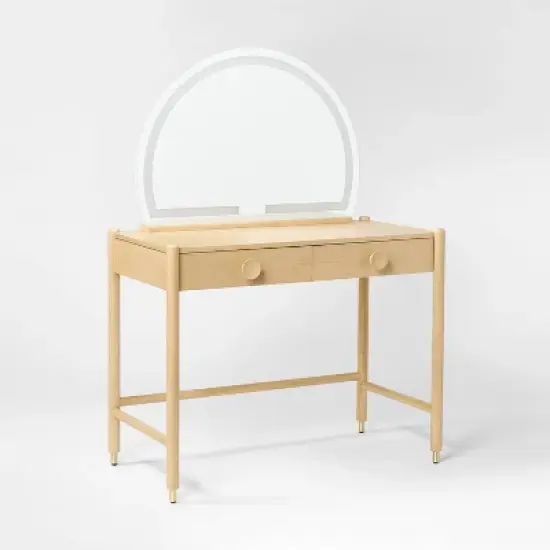 Vanity with Light Up Mirror and Power Strip - Threshold&trade; designed with Studio McGee image {7}