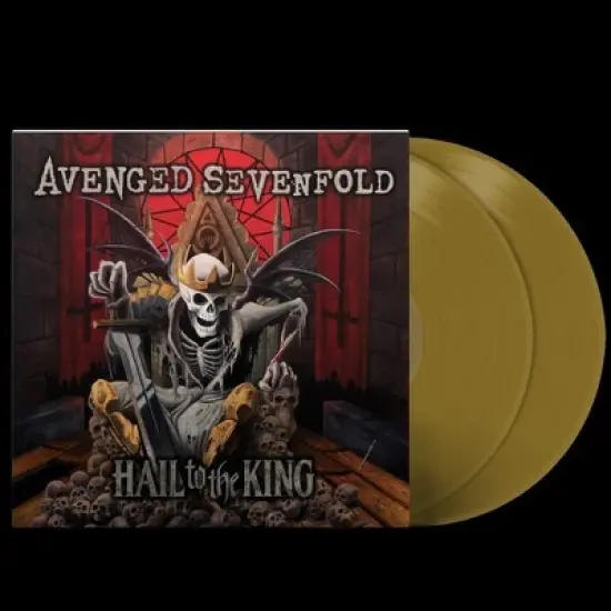Avenged Sevenfold - Hail To The King (Colored Vinyl Gold) image {2}