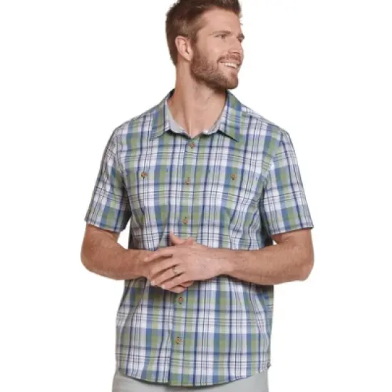Jockey Men's Outdoors Short Sleeve Button-Up Shirt image {4}