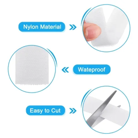 Unique Bargains Reusable Spots Hook Tape for Classroom Floor Decoration 5 Pcs image {2}