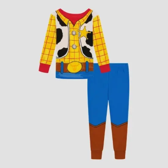 Toddler Boys' 4pc Toy Story Uniform Snug Fit Pajama Set - Green image {1}