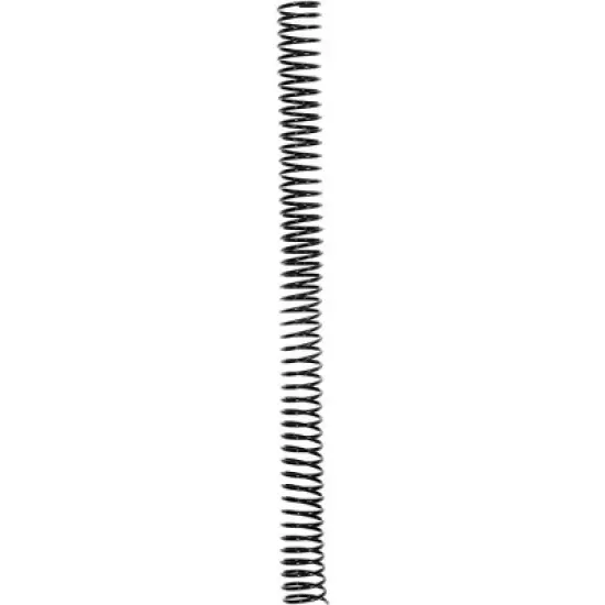 Juvale 50 Pack Black Spiral Binding Coils, Plastic Spines for 160 Sheets, 12 in, 20mm, 4:1 Pitch image {2}
