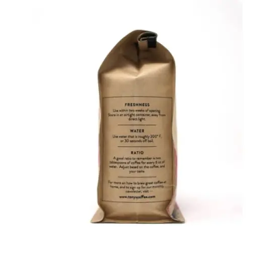 Tony's Coffee Songbird Blend Whole Bean Light Roast Coffee - 12oz image {3}