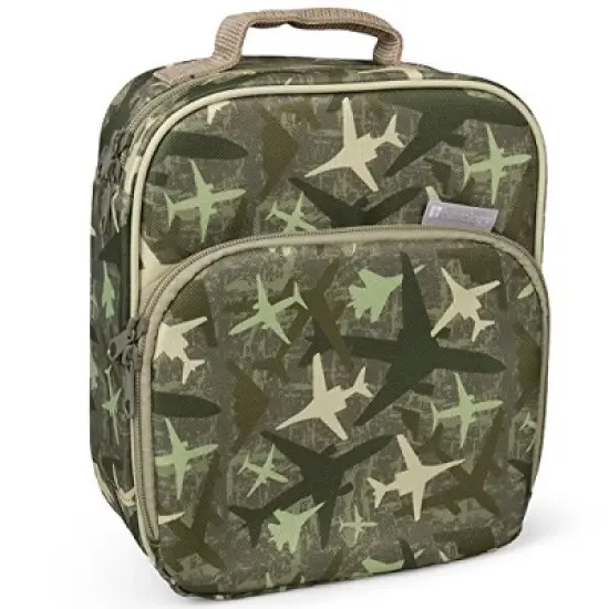 Insulated Durable Lunch Bag - Reusable Lunch Box Meal Tote With Handle and Pockets, Works with Bentology Bento Box, Bentgo, Kinsho, Yumbox image {1}