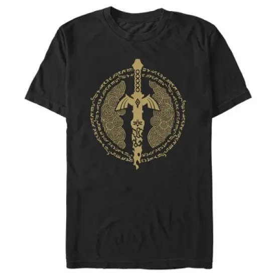 Men's Nintendo The Legend of Zelda: Tears of the Kingdom Master Sword Icon T-Shirt image {4}