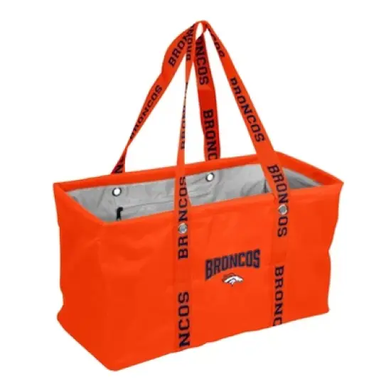 NFL Denver Broncos Picnic Tote: Sports Pattern Polyester Bag image {1}