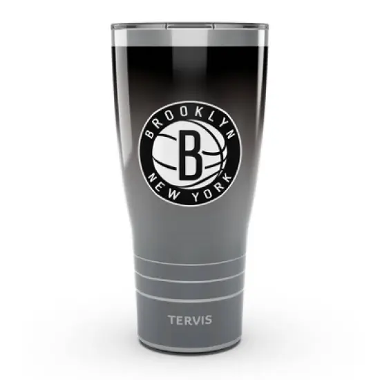 NBA Brooklyn Nets 30oz Ombre Stainless Steel Tumbler image {4}
