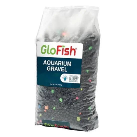 GloFish Fluorescent Accent Gravel for Aquarium Tanks - 5lbs image {2}
