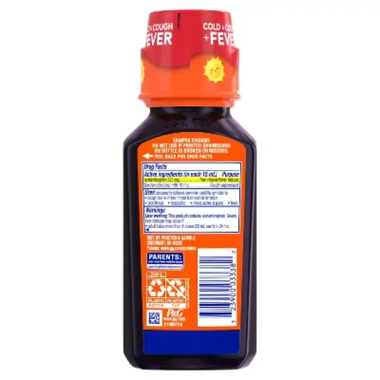 Vicks DayQuil Kids' Cough & Cold + Fever Liquid - Grape - 8 fl oz image {11}