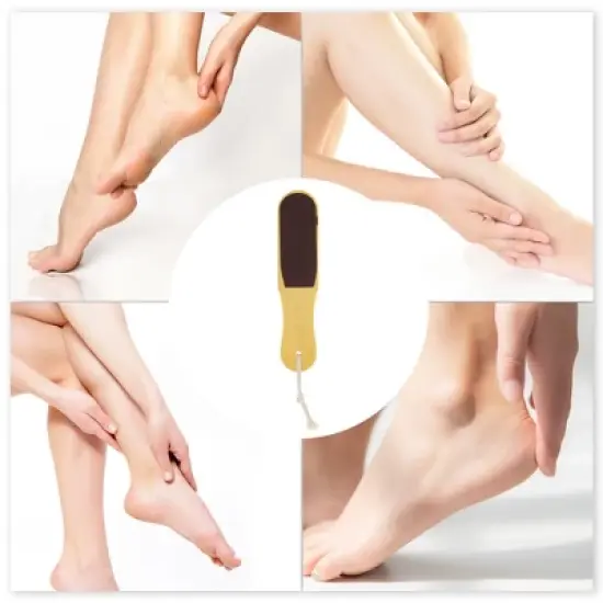 Unique Bargains Reusable Double-sided Foot Scrubber 1 Pc image {5}