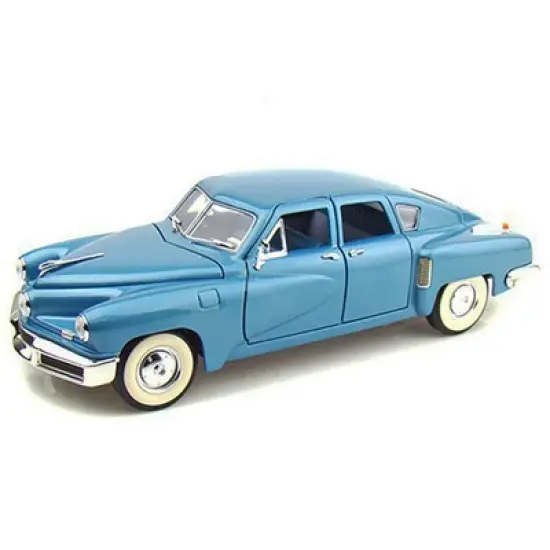 1948 Tucker Torpedo Blue 1/18 Diecast Model Car by Road Signature image {1}