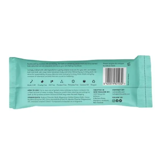 anihana Bath Salt - Peppermint & Lime image {3}