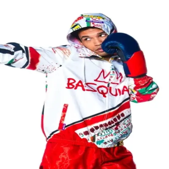 Members Only Men's Basquiat Windbreaker Jacket - Multi image {1}