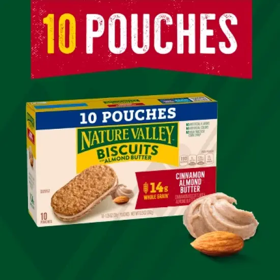 Nature Valley Biscuits with Almond Butter - 10ct image {1}