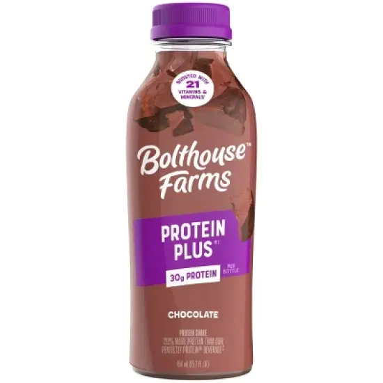 Bolthouse Farms Chocolate Protein Plus Shake - 15.2oz image {5}