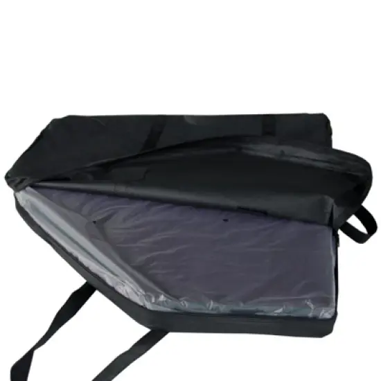 DSVIMOY 48" Folding Poker Tabletop for 8-Player, Portable Game Layout Mat, Green, 48"*48"*0.5" image {4}