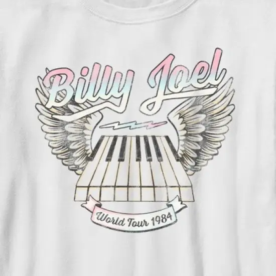 Boy's Billy Joel World Tour 1984 T-Shirt image {1}