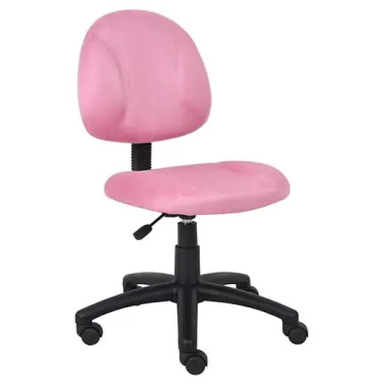 Microfiber Deluxe Posture Chair - Boss Office Products image {5}
