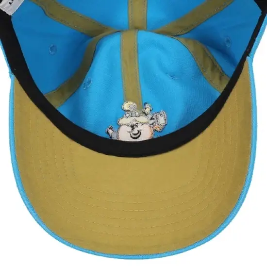 Mr. Men And Little Miss Meme Little Miss Selfie Men's Blue Dad Hat image {4}
