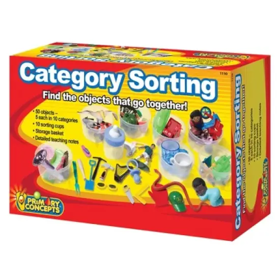 Primary Concepts Category Sorting Object Set image {2}