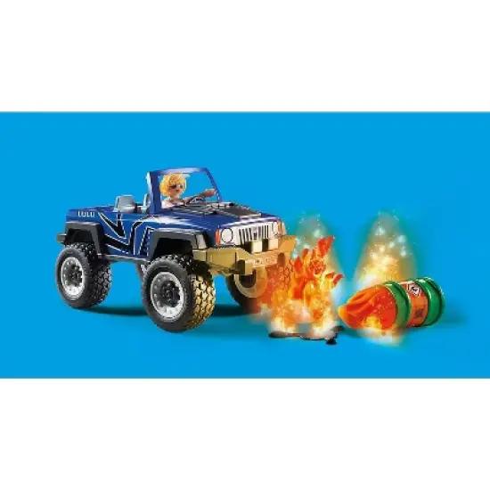 Playmobil Fire Engine with Truck image {5}