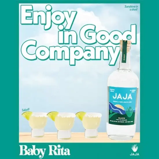 JAJA Blanco Tequila - 750ml Bottle image {15}