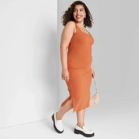 Women's Knit Midi Bodycon Dress - Wild Fable&trade; image {5}