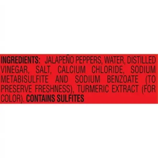 Trappey's Hot Sliced Jalape&ntilde;o Peppers, 12 oz Glass Jar, Pack of 2 image {1}