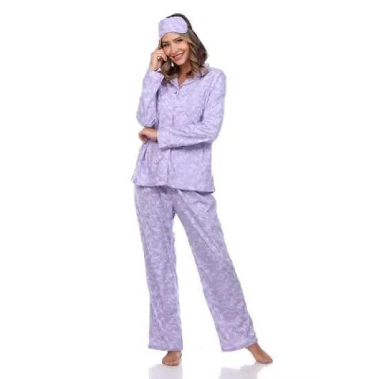 Three-Piece Pajama Set - White Mark image {5}