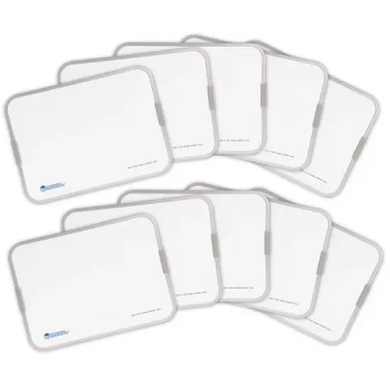Learning Resources 9x12 Inch Dry Erase Boards, Set of 10, Ages 3+ image {4}