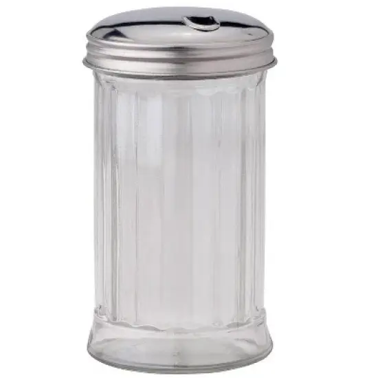 Harold Import Clear Glass Sugar Pourer 11 oz (Case of 6) image {1}