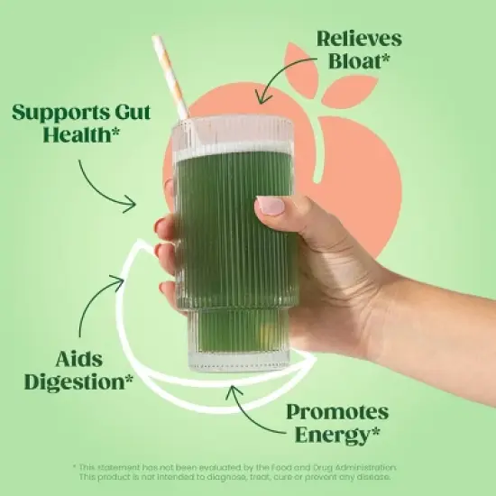 BLOOM NUTRITION Greens and Superfoods Powder - Peach - 5ct image {2}