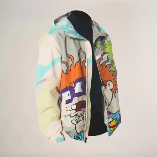 Members Only - Women's Big Chucky Windbreaker Oversized Jacket image {1}