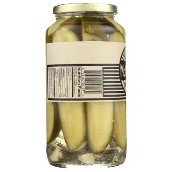 McClure's Whole Spicy Pickles - Case of 6/32 oz image {4}