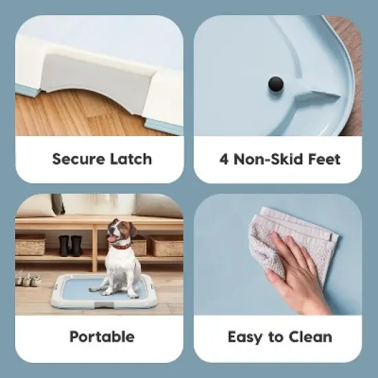 IRIS USA Square Pet Training Pad Holder image {2}