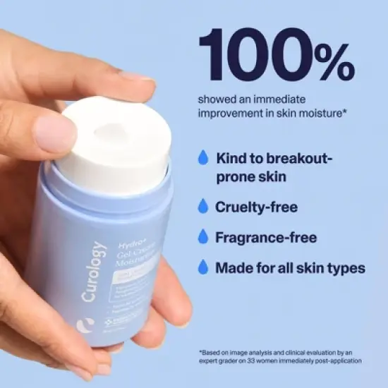 Curology Hydro+ Gel Cream Moisturizer - 1.7 fl oz image {4}