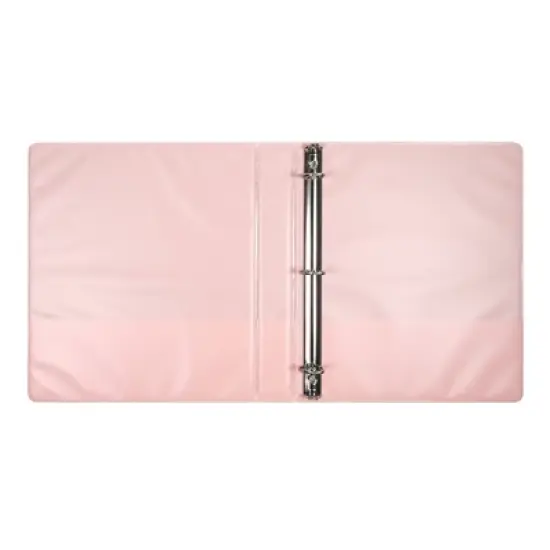 Yoobi Evolve 1" D-Ring Binder 220 Sheet Capacity Peachy Yellow Ombre image {3}