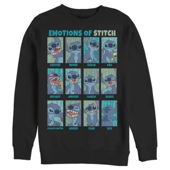 Men's Lilo & Stitch Emotions of 626 Sweatshirt image {3}