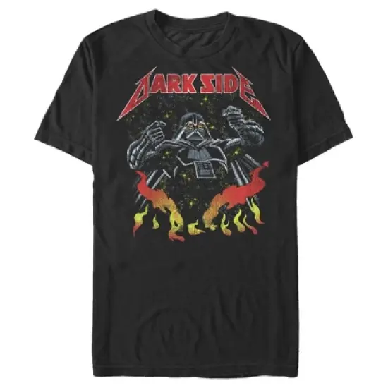 Men's Star Wars Darth Vader Metal Band T-Shirt image {3}