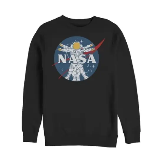 Men's NASA Da Vinci Astronaut Sweatshirt image {2}